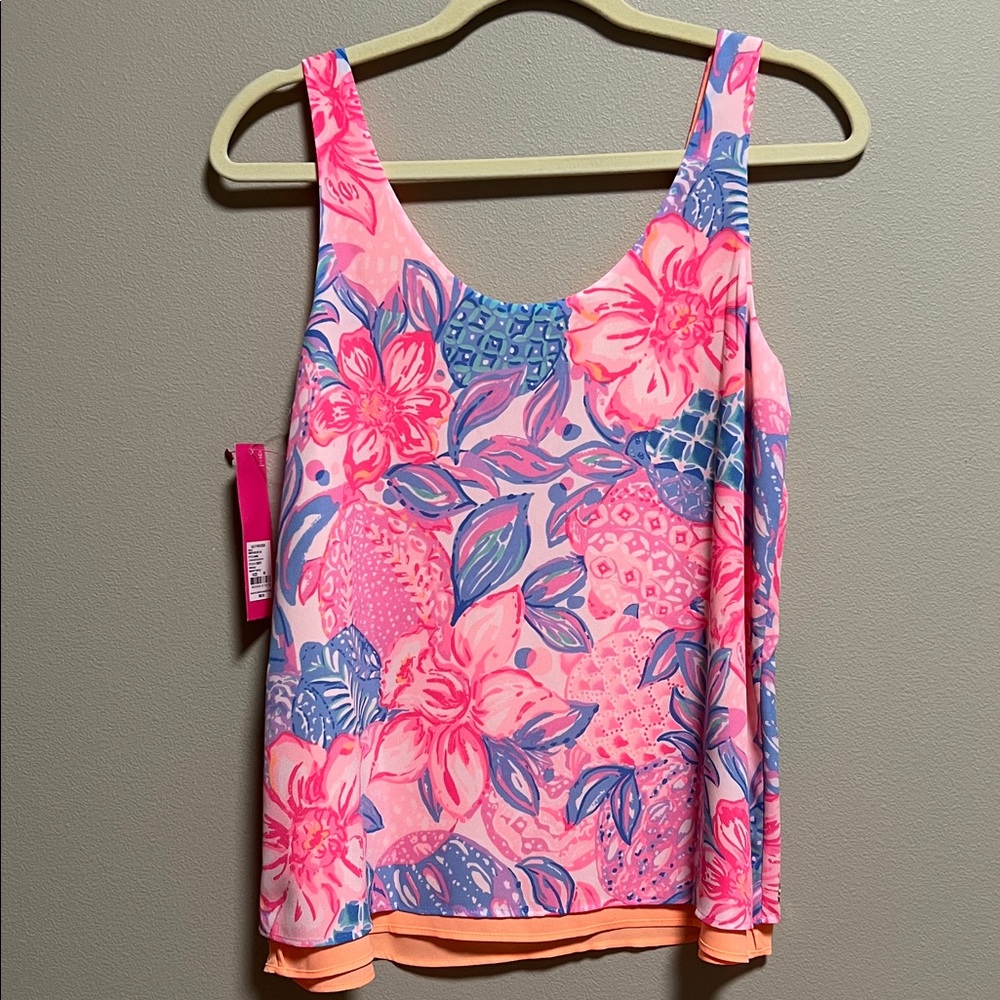 Lilly Pulitzer Florin Scoop Tank Top - Picture 4 of 8